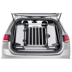 Trixie Autorek Universeel - Hondenautoaccessoire - 94-114x69 Cm Zilver Zwart