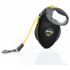 Flexi Rollijn Giant Xl Tape - Hondenriem - 8 M Zwart Neon Xl