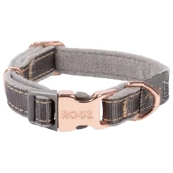 Rogz Urban Halsband Duifgrijs&Grijs&Rosé - Hondenhalsband
