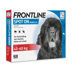 Frontline Spot On 4 Xlarge Hond Xlarge - Anti Vlooien En Tekenmiddel