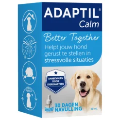 Adaptil Anti-Stress Navulling Hond - Anti Stressmiddel - 48 Ml 1 Maand