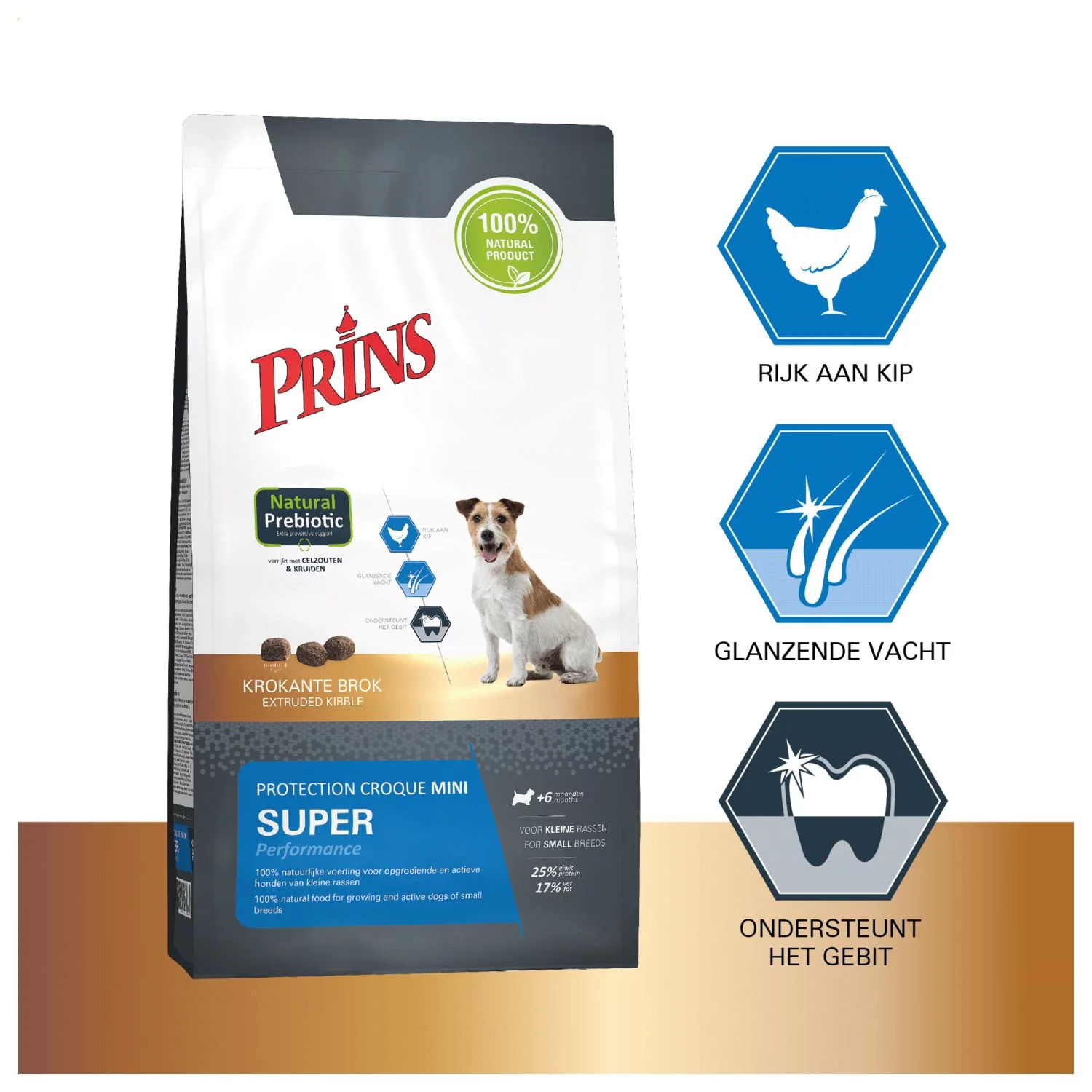 Prins Protection Croque Mini Super Performance - Hondenvoer - 2 Kg - Afbeelding 2