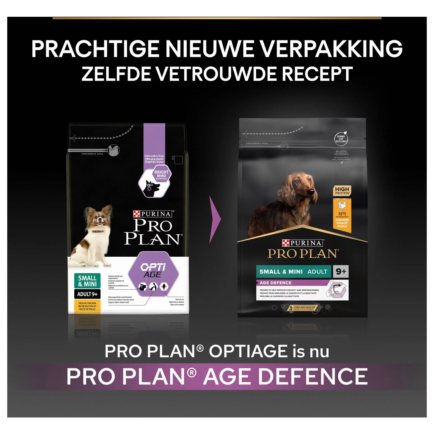 Pro Plan Dog Senior Small & Mini Breed - Hondenvoer - Kip 3 Kg - Afbeelding 2