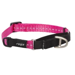Rogz Utility Control Halsband Roze - Hondenhalsband