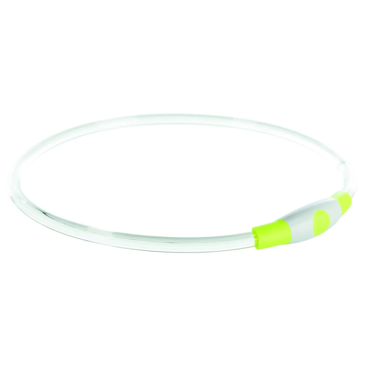 Trixie Usb Flash Lichtgevende Band - Hondenveiligheidslampje - 65 Cm Groen L-Xl - Afbeelding 2