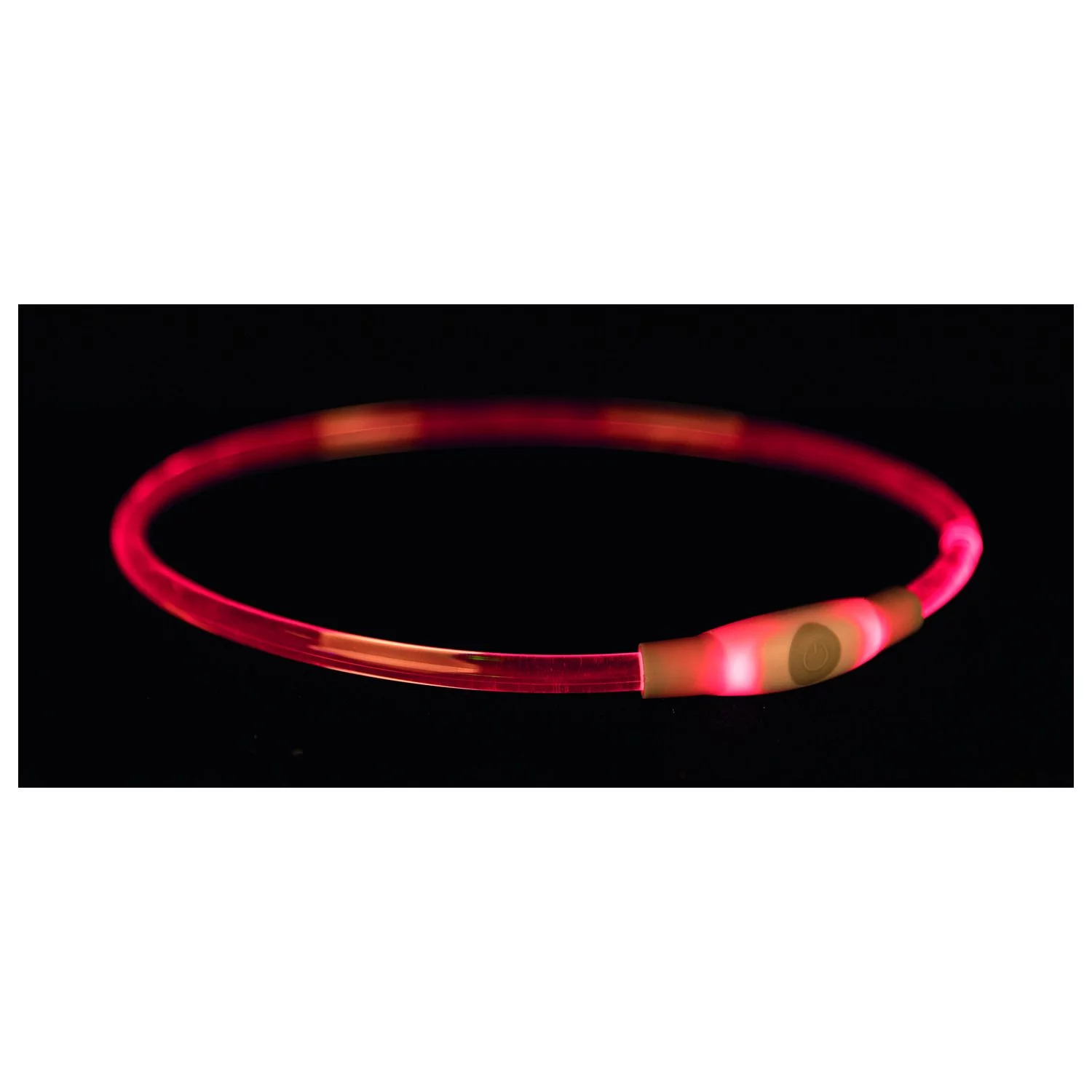 Trixie Usb Flash Lichtgevende Band Ø 8 Mm - Hondenveiligheidslampje - 40 Cm Multi-Color S-M - Afbeelding 2