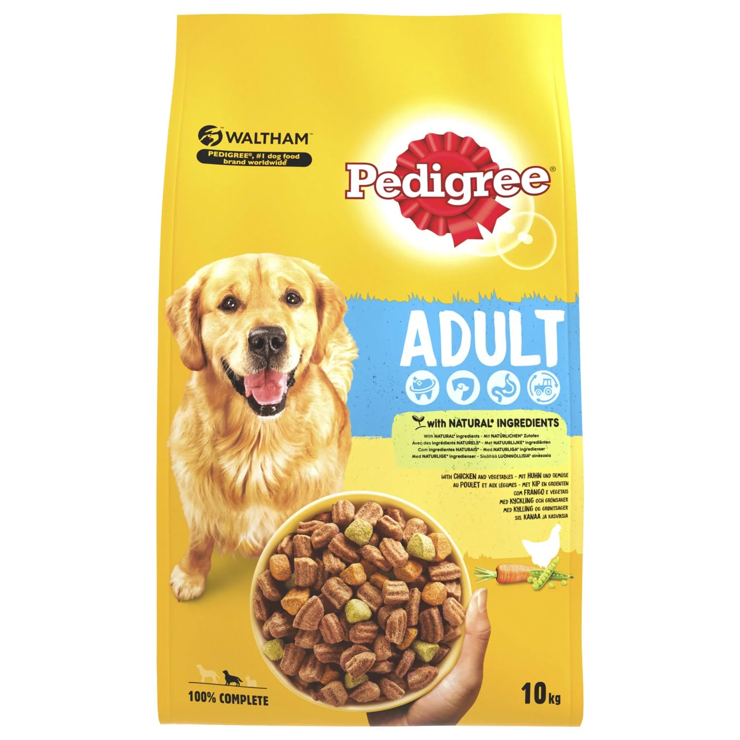 Pedigree Adult Vital Protection - Hondenvoer - Kip 10 Kg - Afbeelding 2