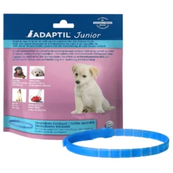 Adaptil Junior Halsband - Anti Stressmiddel - 37 Cm Lichtblauw Transparant Per Stuk < 6mnd