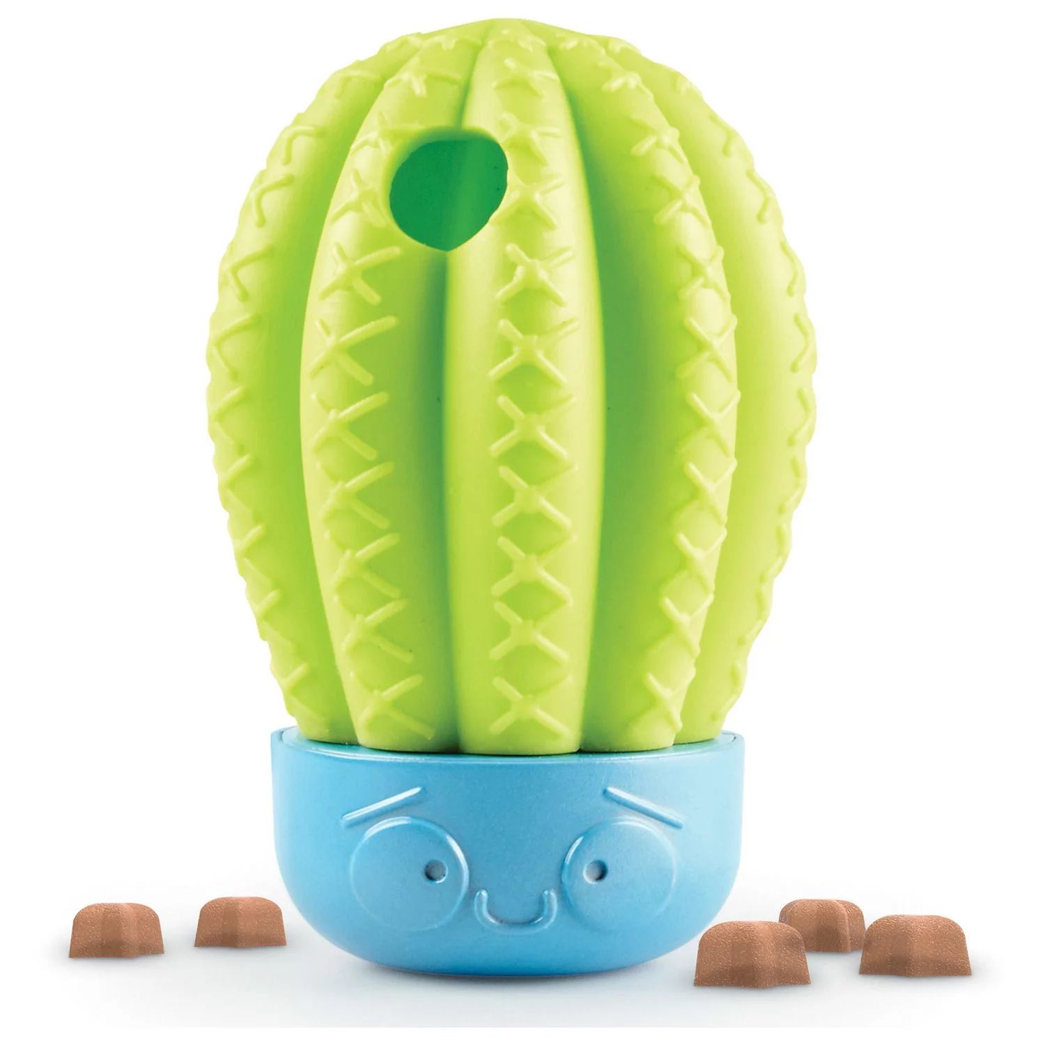 Brightkins Voerspeeltje Cactus - Hondenspeelgoed - Groen Blauw - Afbeelding 2