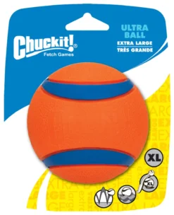 Chuckit! Chuckit Ultra Ball - Hondenspeelgoed - Ø9 Cm Oranje Blauw Xl