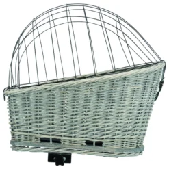 Trixie Fietsmand Voor Bagagedrager - Hondenfietsaccessoires - 35x49x55 Cm Grijs