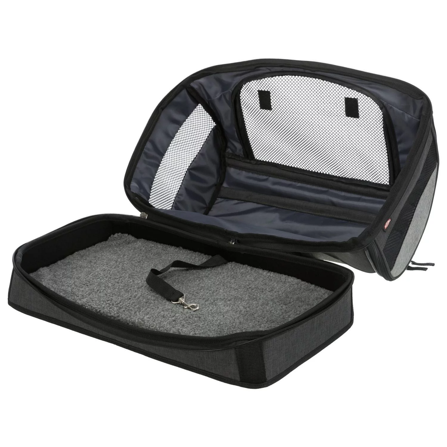 Trixie Hondentas Holly - Hondendraagtas - 30x30x50 Cm Zwart Grijs - Afbeelding 6