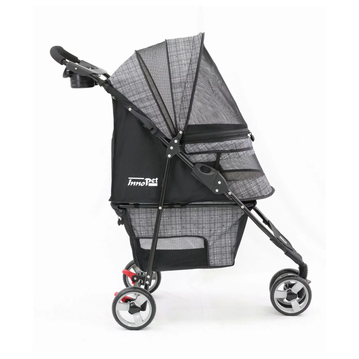 Innopet Hondenbuggy Avenue Blended - Hondentrolley - 97x44x97 Cm Grijs - Afbeelding 2