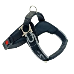 Tre Ponti Forza Tuig Zwart&Reflectie - Hondenharnas