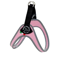 Tre Ponti Fibbia Basic Tuig Roze&Reflectie - Hondenharnas