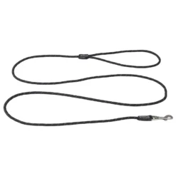 Rogz Rope Lijn Lang Zwart - Hondenriem