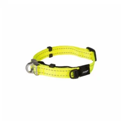 Rogz Utility Safety Halsband - Hondenhalsband - 33-48x2 Cm Geel L
