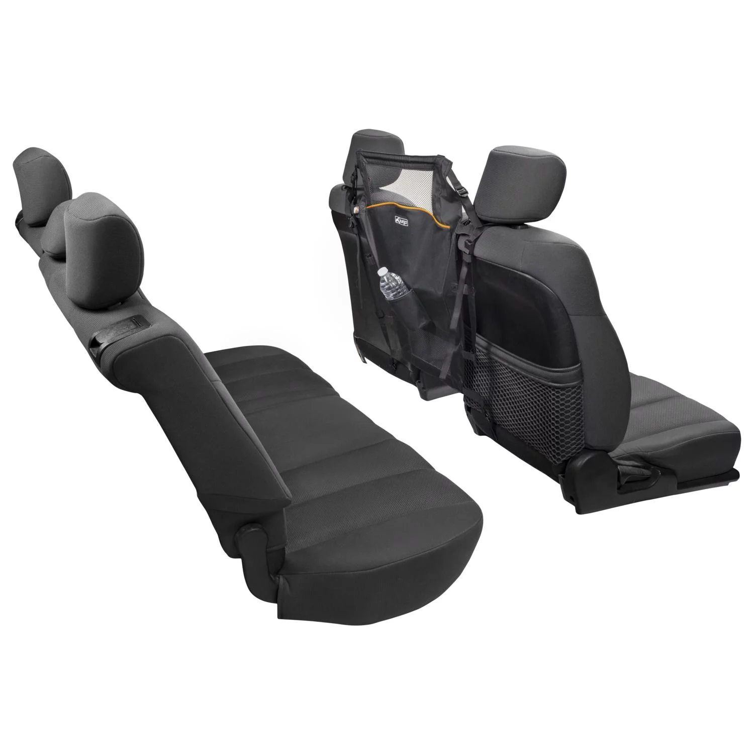 Kurgo Backseat Barrier - Hondenautoaccessoire - Zwart - Afbeelding 2