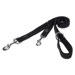 Rogz Utility Multilijn - Hondenriem - 180x2.0 Cm Zwart L