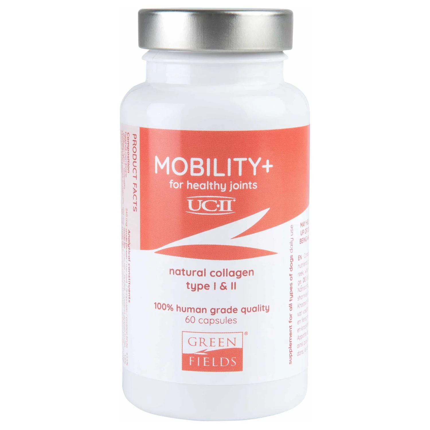 Greenfields Mobility+ - Voedingssupplement - 60 Caps