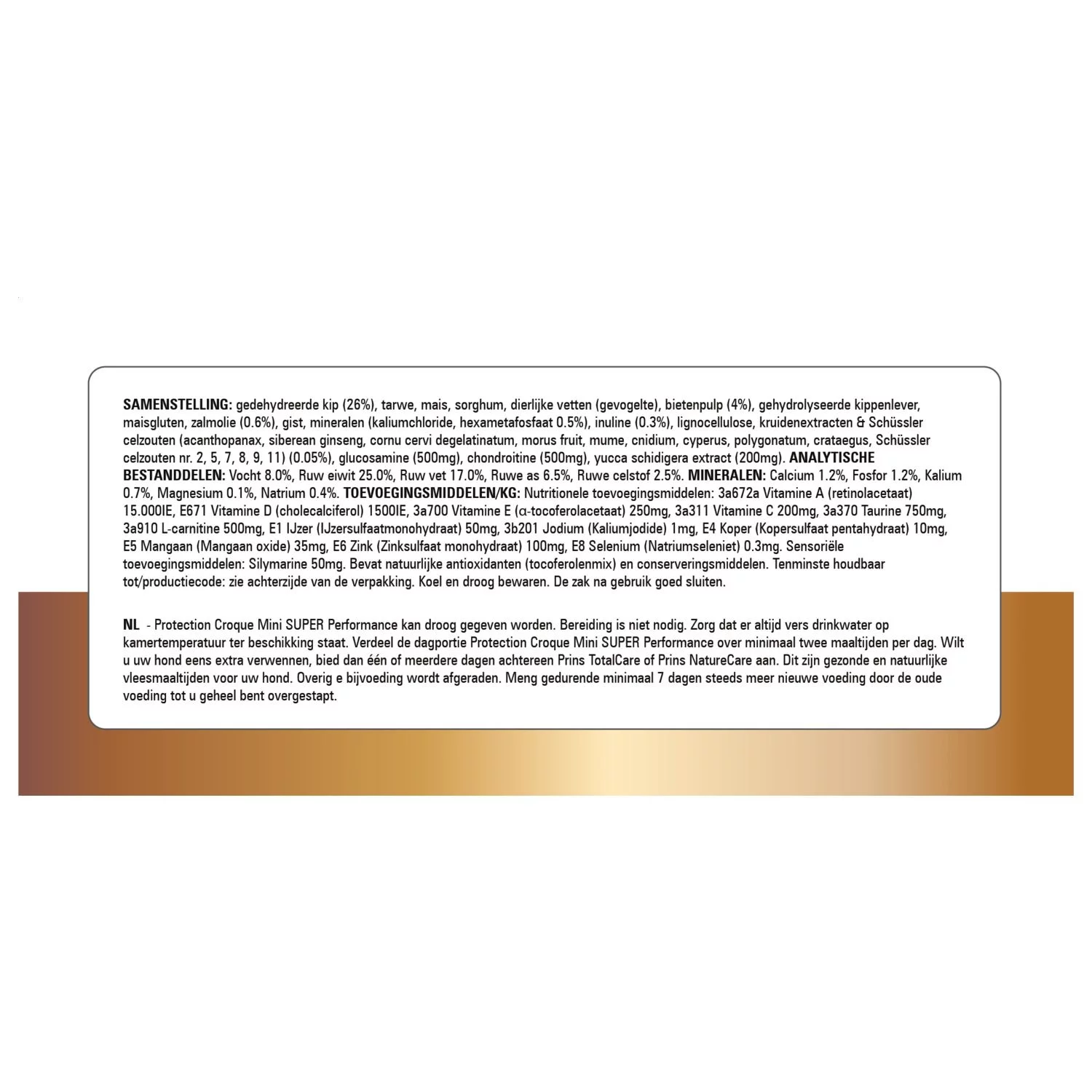 Prins Protection Croque Mini Super Performance - Hondenvoer - 2 Kg - Afbeelding 5
