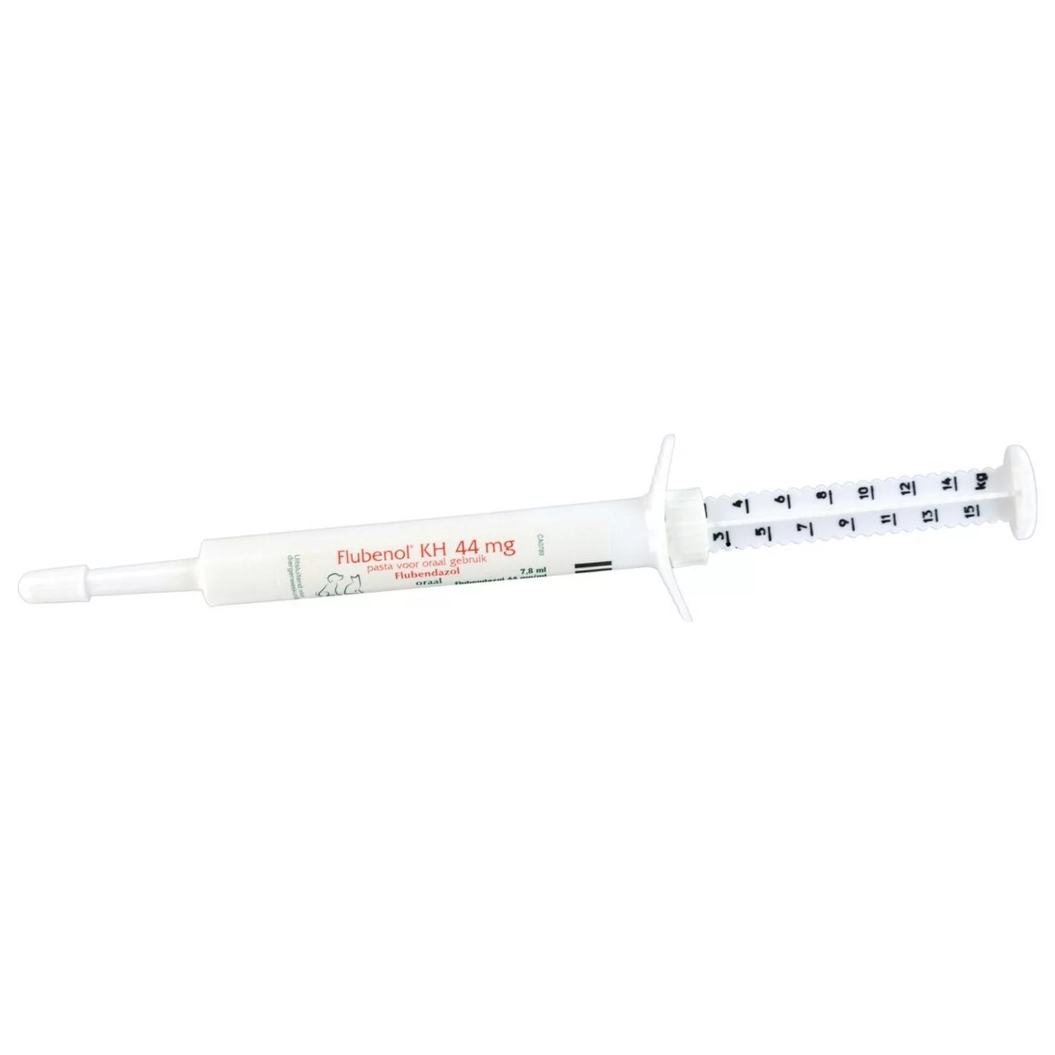Flubenol Ontwormingspasta Hond Kat - Anti Wormenmiddel - 7.5 Ml - Afbeelding 2