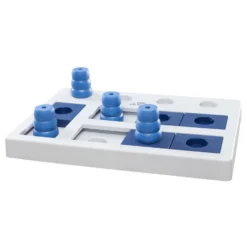 Trixie Dog Activity Chess Denkspel - Hondenspeelgoed - 40x27 Cm 1.3 Kg Donkerblauw Wit Lichtblauw 1 Stuk Level 2