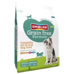 Smolke Adult Grain Free Formula Kip&Lam&Vis - Hondenvoer