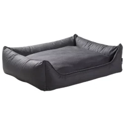 Maxxnobel Ultra Orthopedische Sofa Lederlook Zwart - Hondenbank