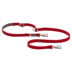 Ruffwear Switchbak Looplijn - Hondenriem - 0.70-2.10 Cm Rood