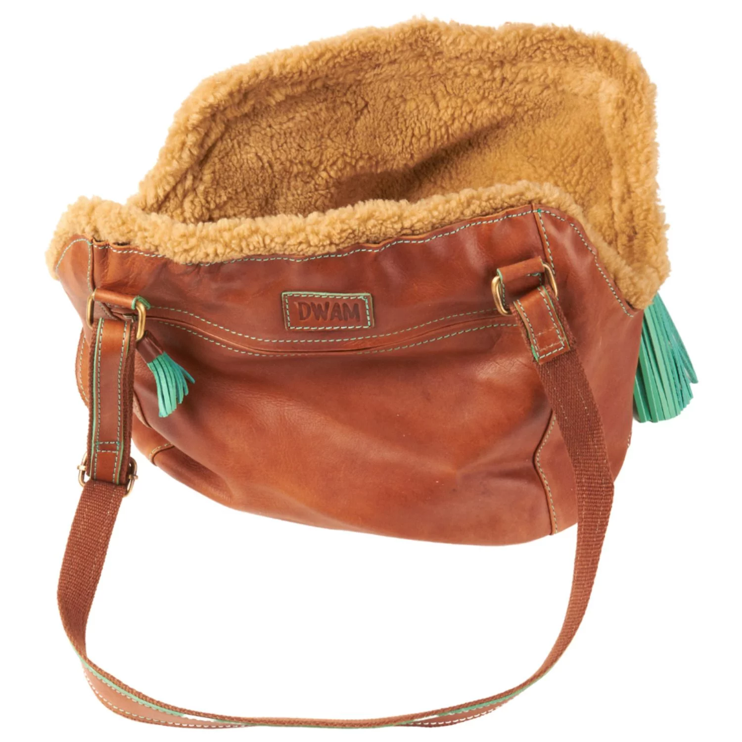 Dwam Hondentas Hipster Bag Blondie - Hondendraagtas - 32x20x27 Cm Bruin - Afbeelding 2