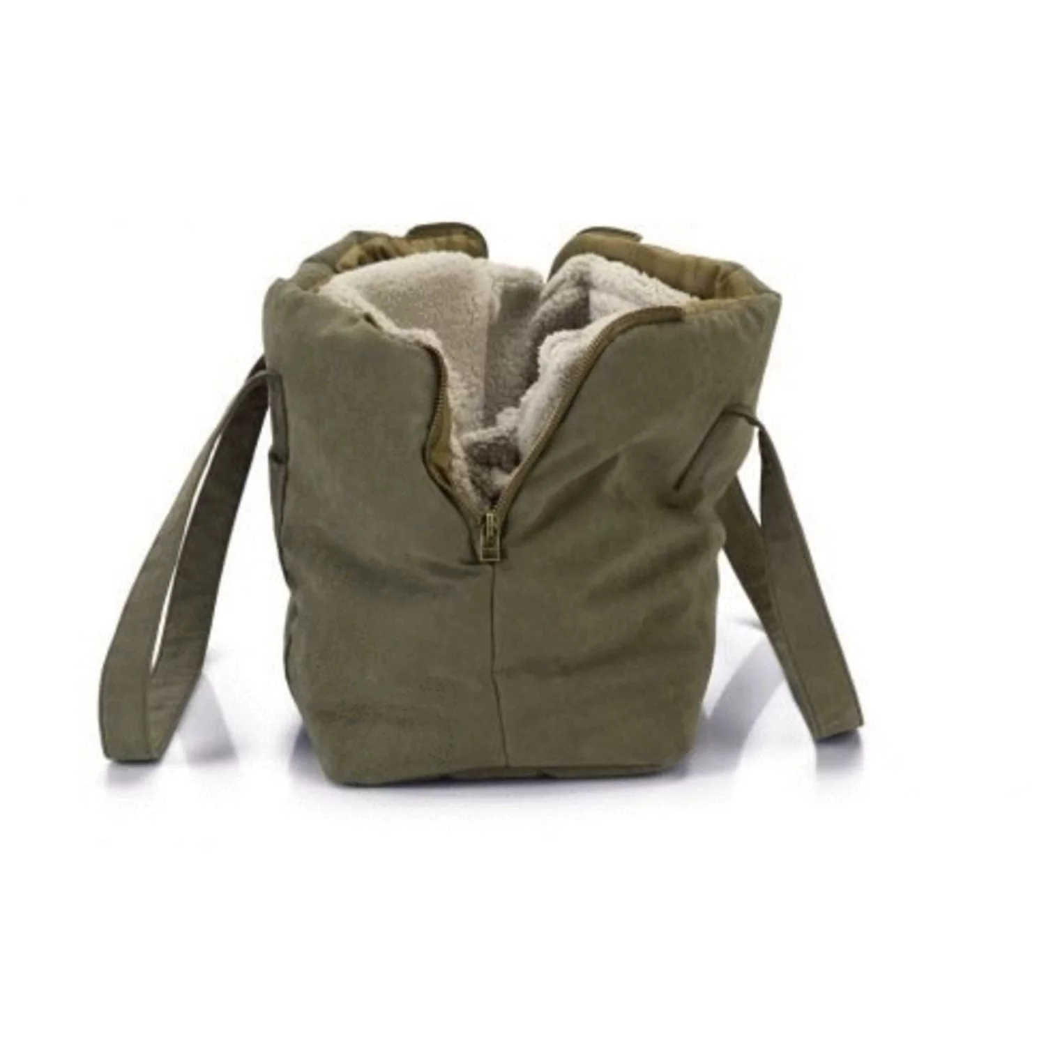 Designed By Lotte Draagtas Bundu - Kattenvervoersbox - 40x20x28 Cm Groen - Afbeelding 2