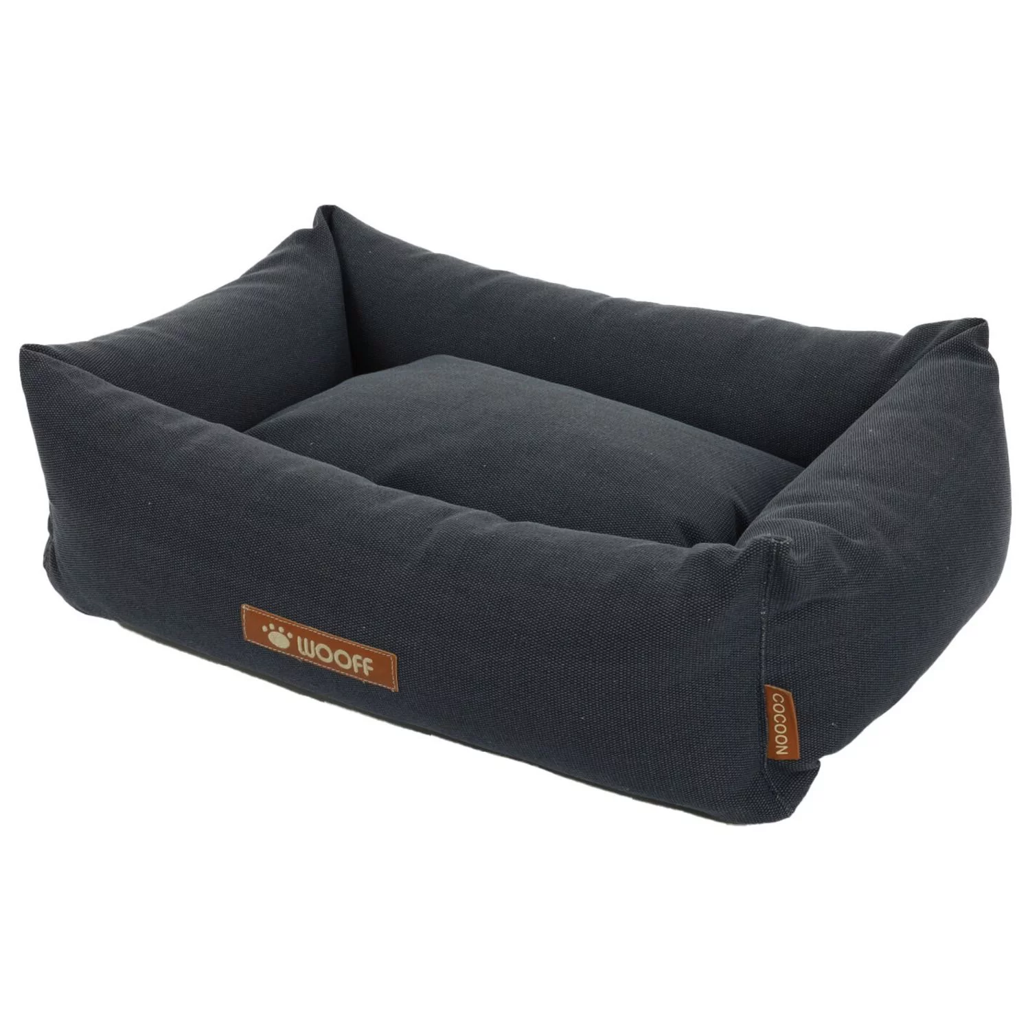 Wooff Mand Cocoon Vintage Marine - Hondenmand