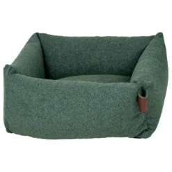 Fantail Mand Snug Botanical Green - Groen - Hondenmand